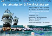 2023-06-25 Chorfest Solepark Sch&ouml;nebeck_Plakat